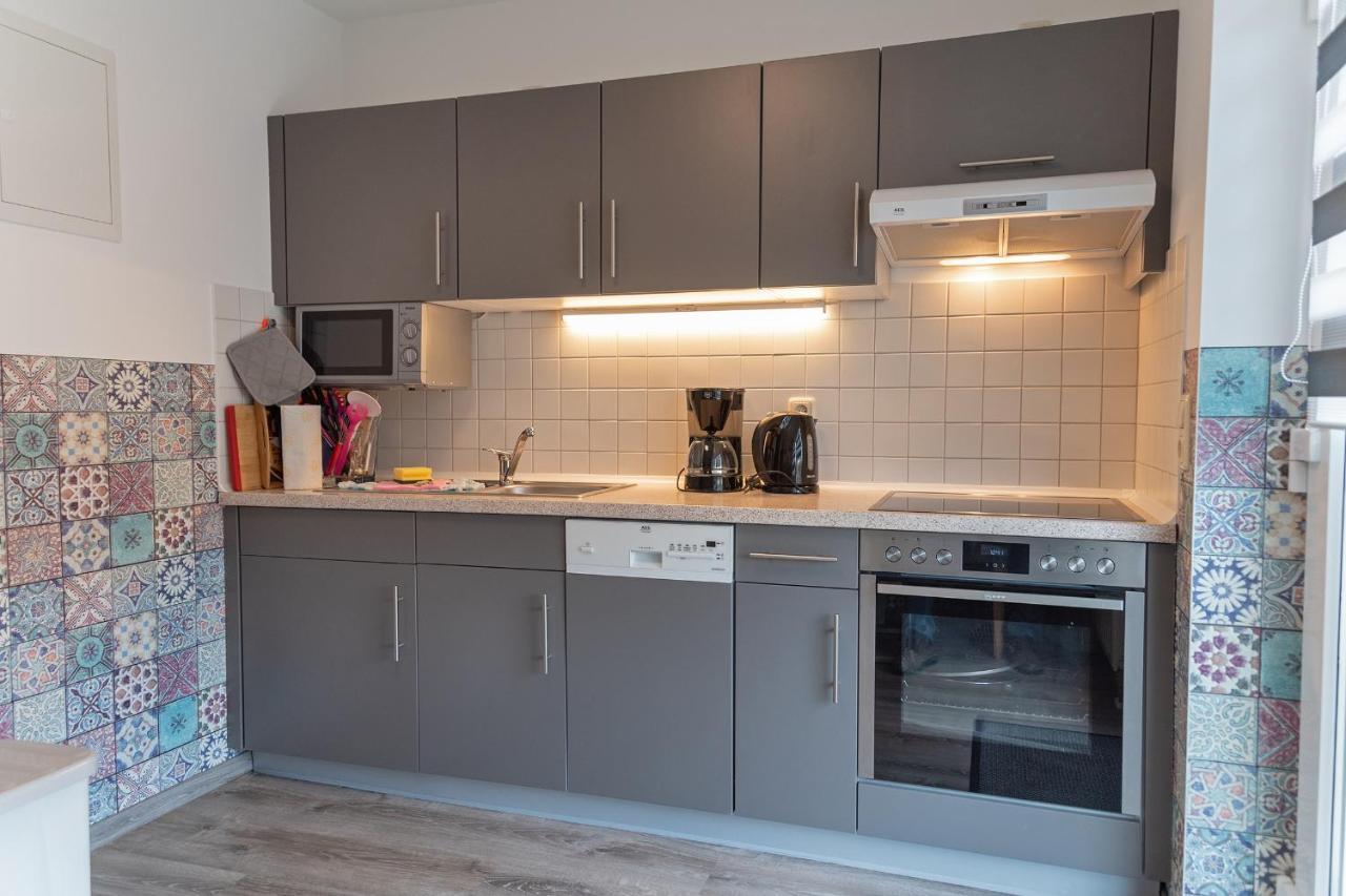 Appartamento Haus Inselperle Mit Blick Auf Den Bodden Alt Reddevitz Esterno foto